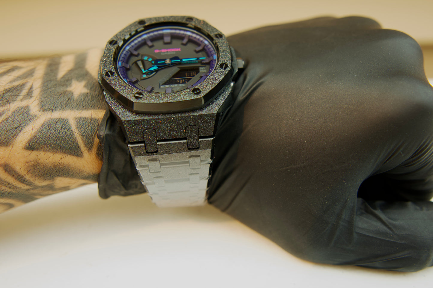 Casio G-Shock Custom GA2100 Black Galaxy