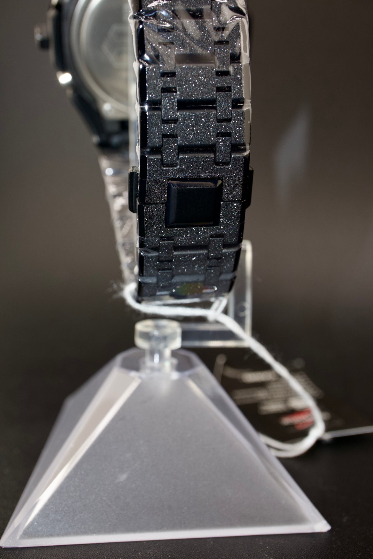 G-Shock Custom Black Stardust Edition – Luxury Octagonal Bezel & Band