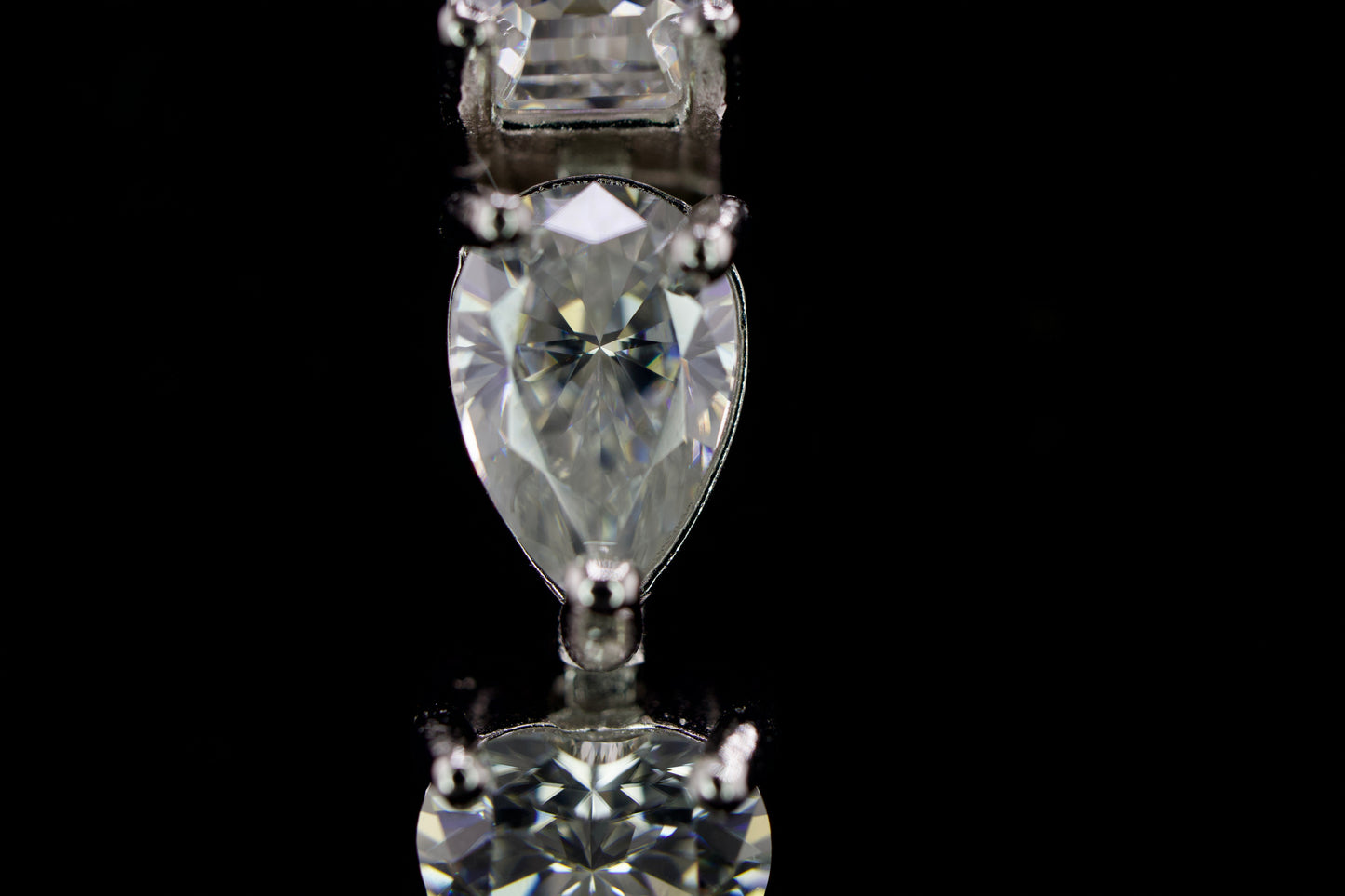 Luxury Moissanite Tennis Bracelet – VS1 Clarity, Multiple Cuts